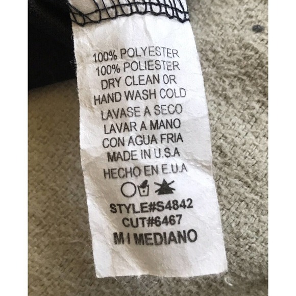 Dulce Carola Junior SzM TubeTop Black Gold All Over Sequins Pre-Owned - Picture 7 of 7